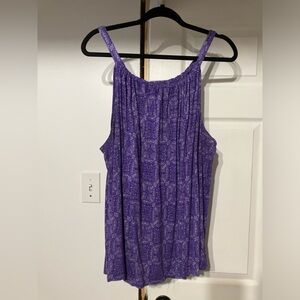 Purple tank top